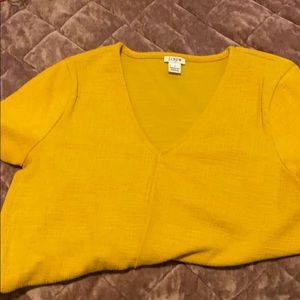 J. Crew blouse with tie